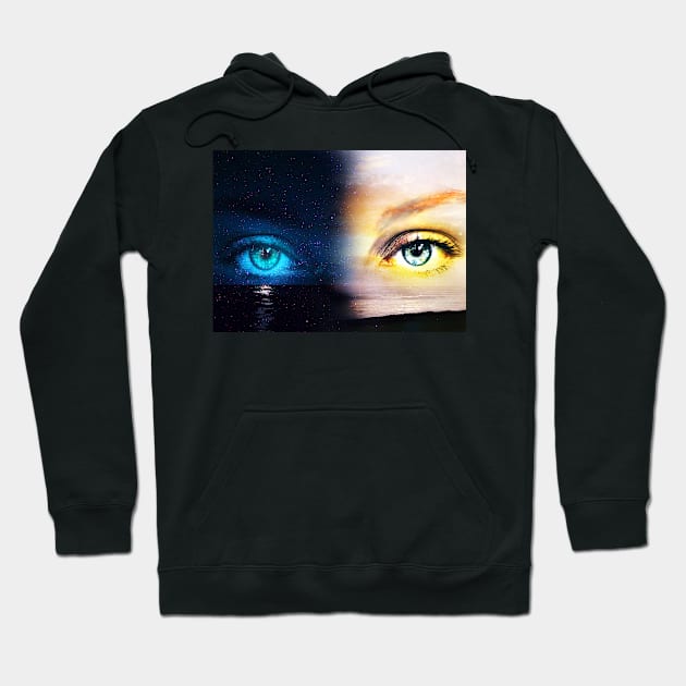 Night/Day Hoodie by tjimageart